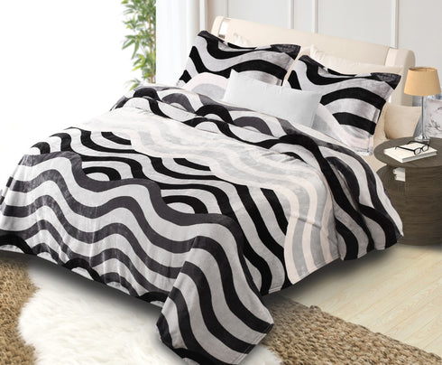 Poland Warm Bedsheet for Winter with Pillow Covers by Florida